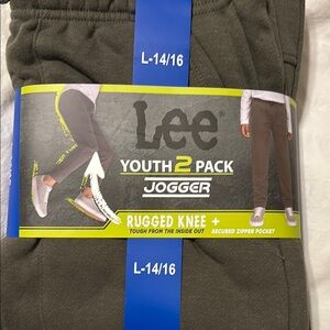 Lee Youth Jogger 2-Pack - Black